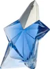 A star-shaped blue glass perfume bottle with a silver cap. Podgląd zdjęcia produktu