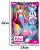 Woopie Gina magische regenboogzeemeerminpop met accessoires Productafbeelding-voorbeeld 6