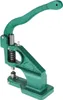 A green metal hand press machine for eyelets, shown against a white background. Anteprima dell’immagine prodotto