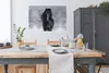 MuchoWow® Poster Pferd - Schwarz - Smoke 120x80 cm - Bilder Produktbild-Vorschau 3