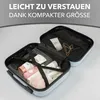 Xonic Kosmetikkoffer Damen – Beauty Case Hartschale für Produktbild-Vorschau 4