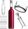 KADAX Glasflaschen 500ml, 10 Stück, Likörflaschen mit Produktbild-Vorschau 1