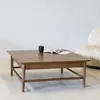 Giga Meubel Salontisch Lana - Natur Holz - 100x100x38cm Produktbild-Vorschau 6