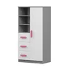 Regal Jonas II 80 3S1D 05 Griffenfarbe: Rosa Náhľad obrázku produktu 2
