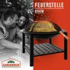 GARDEBRUK Feuersschale mit Funkenschutz Abdeckung Produktbild-Vorschau 10