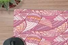 MuchoWow® Mauspad Mousepad Mädchen - Federn - Rosa - Muster Produktbild-Vorschau 2