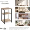 Table d’appoint Memphis 34x30x59cm - Bois clair industriel, Voir les images du produit 7