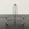 4-teiliger Tellerständer - galvanisiertes Silber-6 Produktbild-Vorschau 1