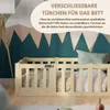 Crazy Pine Kinderbett 90x190 cm – Natürlichem Holz  - Produktbild-Vorschau 5