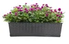 BigDean 2er Set Blumenkasten mit Untersetzer 70 cm lang Produktbild-Vorschau 5