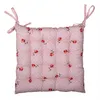 Clayre & Eef Stuhlkissen Schaumstoff 40x40x4 cm Rosa Produktbild-Vorschau 2