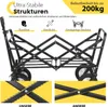 Sekey 200KG Bollerwagen Klappbar Handwagen mit Ultraleise Produktbild-Vorschau 3