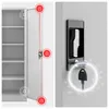 Aktenschrank Lagerschrank Mehrzweckschrank Metallschrank 4 Produktbild-Vorschau 4