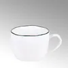 Piana Kaffee-/Teetasse Porzellan, weiß H 7 cm, D 9,5 cm Produktbild-Vorschau 7