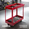 AREBOS Werkstatt-Rollwagen | Montagewagen mit 2 Fächern | Produktbild-Vorschau 6