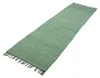 Flickenteppich Läufer Chindi Uni waschbar 60x180 cm Grün Produktbild-Vorschau 3