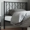 Kopfteil Metall Schwarz 90 cm , Kopfteile 2024 Neu Produktbild-Vorschau 1
