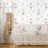 10m VLIES TAPETE Rolle Kinderzimmer Hasen Mädchen Schnee Produktbild-Vorschau 2