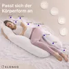 ELONEO Seitenschläferkissen mit Bezug, Stillkissen, Produktbild-Vorschau 8