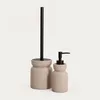 HOMLA Spender ELVIA taupe 7,2x7,2x17,5 cm Produktbild-Vorschau 5