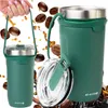 Nerezová termoska 550 ml na kávu a čaj na cesty Zelená Náhled obrázku produktu 9