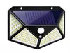 Solarleuchte 100 LED 2 Stück Schwarz Bewegungsmelder Außen Produktbild-Vorschau 3