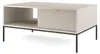 Moderner Geriffelter Couchtisch KIOTO Ł2SZ Kaschmir Schwarz Produktbild-Vorschau 4