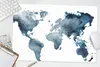 MuchoWow® Schreibtischunterlage Weltkarte - Abstrakt - Produktbild-Vorschau 5