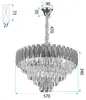 tooLight Hängelampe G060-Cp 60Cm Gold Produktbild-Vorschau 6