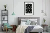 MuchoWow® Gerahmtes Poster Dinosaurier - Muster - Produktbild-Vorschau 7