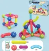 100 Stück Magnetische Bausteine, Magnet Montessori Produktbild-Vorschau 7