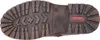 Auf dem Bild ist ein brauner Stiefel zu sehen der von der Seite betrachtet wird. Die Oberfläche des Stiefels ist aus Leder und zeigt eine markante Naht entlang der Seitenteile. Produktbild-Vorschau