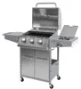 Grill gazowy ogrodowy 11,6kW BERGMANN NL002 4 palniki stal Podgląd zdjęcia produktu 7