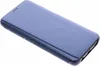 A blue flip case for a smartphone is shown against a white background. Anteprima dell’immagine prodotto