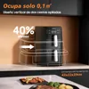 Freidora de aire XXL de 10 L con doble cesta – Airfryer de Vista previa de la imagen del producto 4