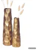 FineBuy, set di 2 vasi decorativi in alluminio dorato, Anteprima dell’immagine prodotto 6