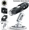 Digitales USB Mikroskop 50x–1600x mit 8 LED, Ständer, Foto Produktbild-Vorschau 2