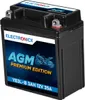 Akumulator AGM 12V, 3Ah do motocykli, model YB3L-B ▶ Podgląd zdjęcia produktu 2