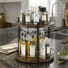 Scaffale girevole per spezie Relaxdays, 2 ripiani, Anteprima dell’immagine prodotto 3