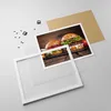 Gerahmtes Poster - Weißer Rahmen - Amerikaner Hamburger Produktbild-Vorschau 4