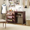 A sewing table with a sewing machine and various sewing supplies. Anteprima dell’immagine prodotto