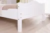 TiCAA Massivholz Einzelbett Rita Kiefer Weiß Produktbild-Vorschau 10