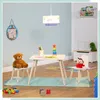 Relaxdays Kindersitzgruppe, 3-tlg., Kindertisch mit 2 Produktbild-Vorschau 2