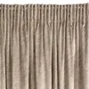 Vorhang RIVA dunkelbeige 140x270 cm  Kräuselband Tunnelzug Produktbild-Vorschau 9