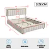 INONEFT Boxspringbett Polsterbett 140x200cm mit Produktbild-Vorschau 7