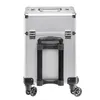 Kosmetikkoffer Silber Trolley 40L Schminkkoffer Aluminium Produktbild-Vorschau 3