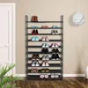 Relaxdays XXL Schuhregal Stecksystem, 10 Ebenen, für 50 Produktbild-Vorschau 3