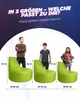Sit&Joy XXL- Sitzsack Gamer Kissen & Lounge Kissen Sessel Produktbild-Vorschau 3