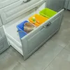 A kitchen drawer with three bins for waste separation. Náhľad obrázku produktu
