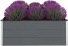 vidaXL Letto rialzato da giardino in WPC 150 x 100 x 54 cm Anteprima dell’immagine prodotto 13
